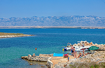 Uvala Radnjača, Insel Vir